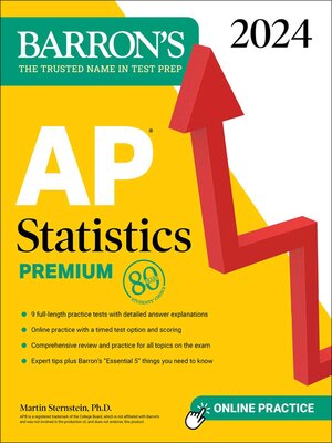 cover image of AP Statistics Premium, 2024